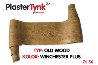 Elastyczna deska elewacyjna PLASTERTYNK Old Wood  "winchester plus" OL 56 21x240cm